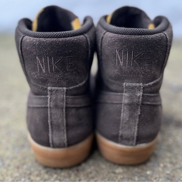Nike Blazer Mid 77 Suede Lace Sneakers Sz 10 - Picture 4 of 11